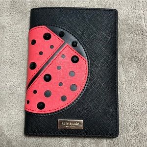 Kate Spade Passport Holder in Ladybug Print